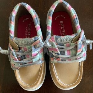 Sperry Shoresider Toddler Girls size 8